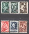  Belgium Y T 647 652 MNH 