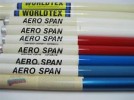  Lot 9 Rolls Superkote Aero Span Worldtex Airplane Covering Film Fabric 