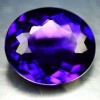  13 25ct Ravishing Deep Purple African Amethyst Gem 