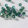  Free Shipping DIY Jewelry 100pcs 5301 Glass Crystal 4mm Bicone Beads QF07 