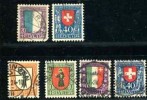  Switzerland 1922 1923 Semi Postals Used SC B23 B24 B25 B28 2012 $94 80 