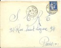  Refugiee Espagnole Timbre 90c Paix F Lettre Cover Camp de Septfonds 27 7 1939 