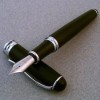  Fountain Pen JINHAO X750 M 18KGP Noblest Black Silver J032 