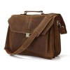  Cowboy Classic 100 Leather Men's Briefcse Bags Laptop Messenger Handbag W77 