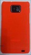  Orange Hard Case Cover for Samsung Galaxy S2 I9100 