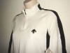  Women's Descente White Half Zipper Pullover Winter Sports Top Size 10 M 