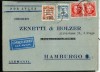  Spain Canary Island CDs's 4X Stamps 2X CDs'1936 Airmail to Germany Backstamped 