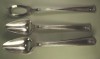  8 Holmes Edwards Century Pattern Fruit Grapefruit Spoons 1 Olive Fork Silver PL 