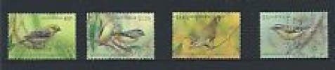  Australia 2013 Pardalotes Birds Set with Higher Values Stamps Used 