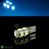  1x Ice Blue T10 LED 9 5050 SMD Lights 194 168 W5W Side Tail Light Bulbs Lamp 12V 