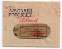  1943 Airgraph with Delivery Envelope Sub Lt at HMS Cape of Good Hope N086 