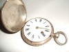  Antique Silver Hunting Cased Verge Watch Tate Regent St 