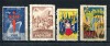  Spain 1954 Lot of Religious Cinderellas Vigo Andujar Malaga Granada MNG 