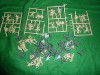  Job Lot 20mm 1 72 Plastic Figures x 50 WW2 Italians incl Recce Units 