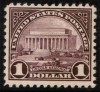  1109 US 571 1922 25 $1 Lincoln Memorial MH Stamp 