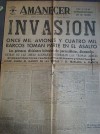  Periódico 6 de Junio de 1944 Desembarco de Normandía Numero Especial Amanecer 