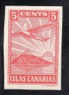  Spanien Bürgerkrieg Canarias 5 cts Sofima 11S Spain Civil War 