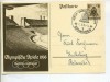  Olympics Berlin 1936 6 PF Postal Card with Special Cancel 