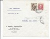  Spain Civil War Mar 13 1937 Cover from Tolosa to San Sebastian 