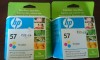  2x1 Pack Cartucho de Tinta Tricolor HP 57 Nuevo Y Original En Su Embalaje Oferta 