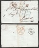  Espagne Spanien 1841 Transitpost Rivadeo Paris London R 7918 