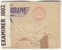  Ireland 1942 Airgraph Envelope Only with Censor Tape Postage Paid Cancel 