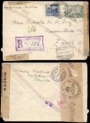  Spain 1943 Registered Cover Content Madrid to Zurich Switzerland Censor 