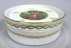  LD Porcelain Aussergewöhnliche Deckeldose CA 15 cm Ø 4QM5851 