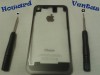  Tapa Trasera Transparente Negra Para iPhone 4S Carcasa Cristal Cubierta Funda 