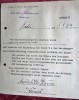  Professor Eugen Gildemeister Signed Document Camp Buchenwald 