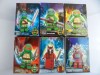  6 Sets Mini Figures Teenage Mutant Ninja Turtles Toys with Original Box GBI79 