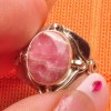  Natural Rhodochrosite Gemstone 100 Solid 925 Silver Ring Sz 7 