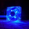  Ventilador Para PC Ordenador 120mm 12cm Con Luz LED Azul 