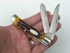  CRKT Columbia River Classic Trapper Jig Bone Clip Spey Pocket Knife Blemish 