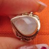  Natural Rainbow Moonstone Gems 100 Solid 925 Silver Ring Sz 6 5 