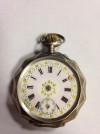  Taschenuhr Cylindre 10 Rubi Silber 800ER Pocket Watch reloj Bolsillo Horloge 6 