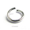  20 Sterling Silver Open 21 Gauge GA Round Jump Ring 5mm 21ga 925 Dreambell 